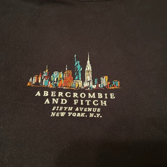 New mens XXL Abercrombie and Fitch oversized hoodie. - Picture 2 of 3